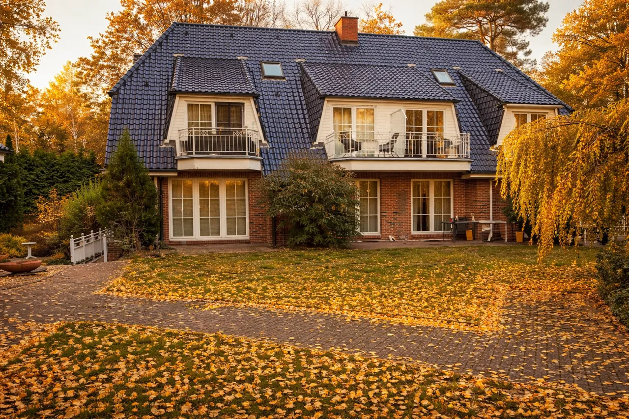 Referenz – Villa im Herbst