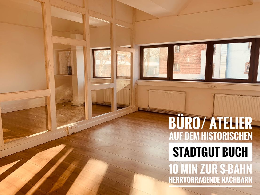 Büro- und Atelierfläche auf dem Stadtgut Buch – Hauptansicht